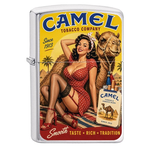 Camel zippo anime girl - camel,