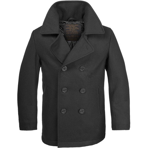 Vintage style navy pea coat - style,