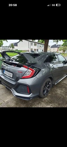 Homda civic spoiler type - homda, r