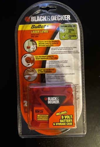 Black decker bullet laser - bullet,