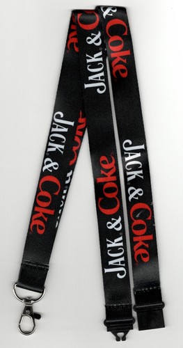 Jack and coke lanyard - coke,
