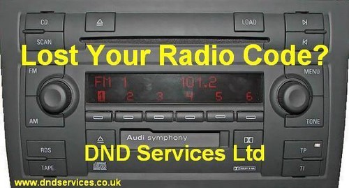 Audi radio code decode - code,