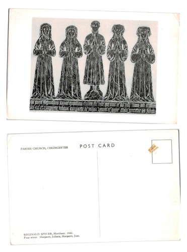 Postcard cirencester parish - postcard,