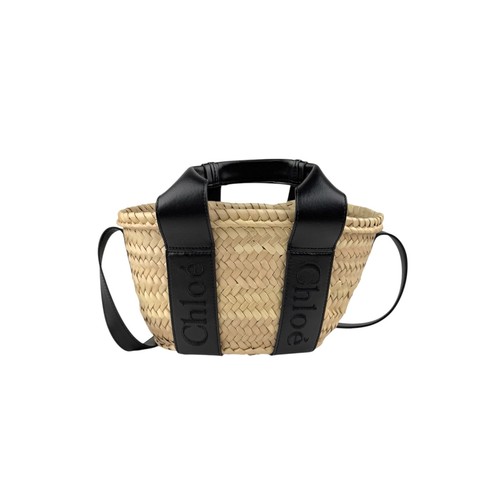 Chloè sense raffia basket - chloè,