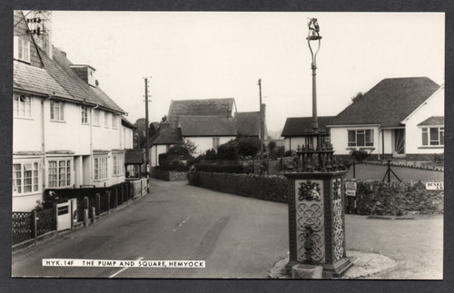Postcard hemyock dunkeswell - postcard, nr