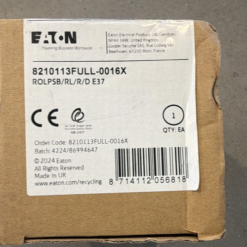 Eaton 8210113full 0016x fire - eaton,