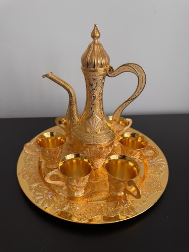 Turkish teapot tea tray cup - turkish,