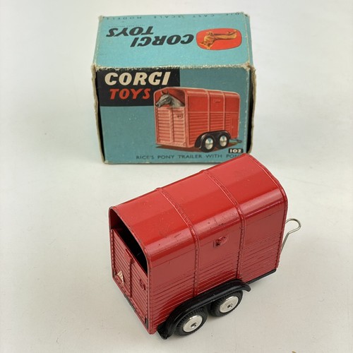 Vintage boxed corgi - vintage,