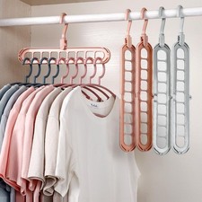 2Pcs Space Saving Hangers for