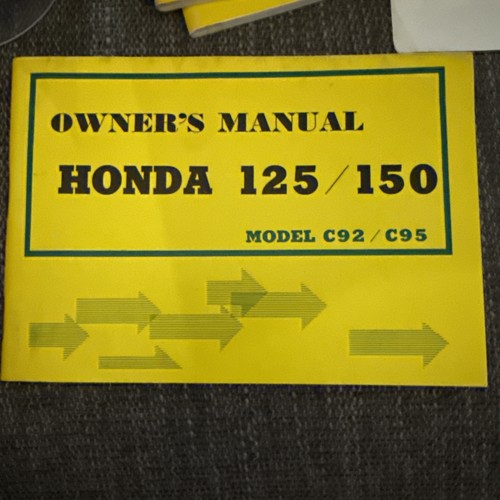 Honda c92 125 - c92, 150