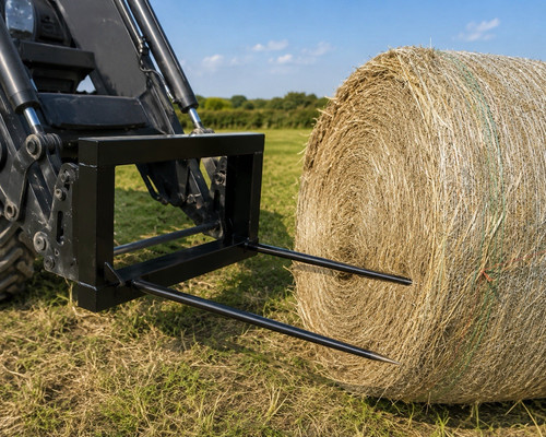 Tractor front loader twin bale - tractor,