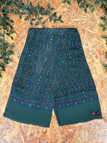 Vintage men green silk - vintage,