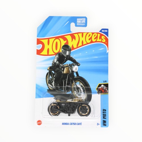 Hot wheels honda cb750 café - hot,