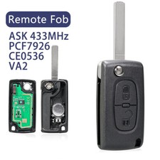 UK 433MHz 2 Button Remote Key