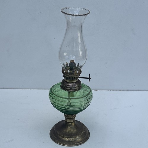 Vintage miniature green - miniature, glass