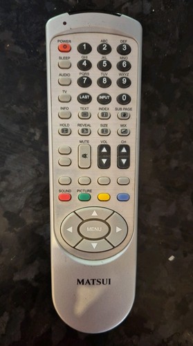 Matsui lcd remote - matsui,
