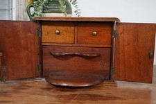 Antique Smokers Cabinet With