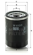 OIL FILTER FITS: TOYOTA