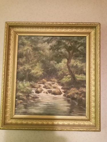 This oil painting - painting, is