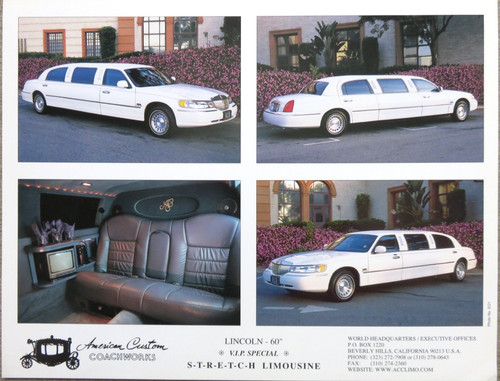 Lincoln town car i p - lincoln, 60
