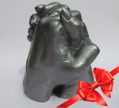 Couples adult holding hand - hand, 3d