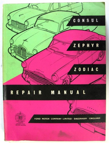 Ford range car workshop manual - workshop,