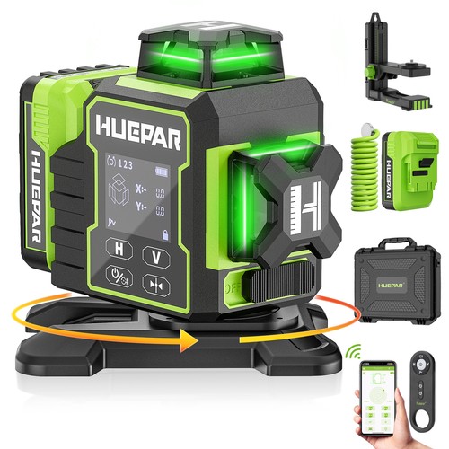Huepar w03cg laser level - huepar, 3d