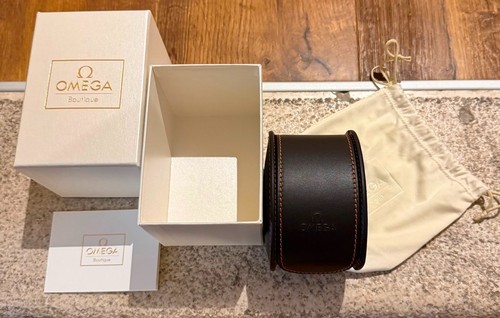 Omega leather travel - omega, case