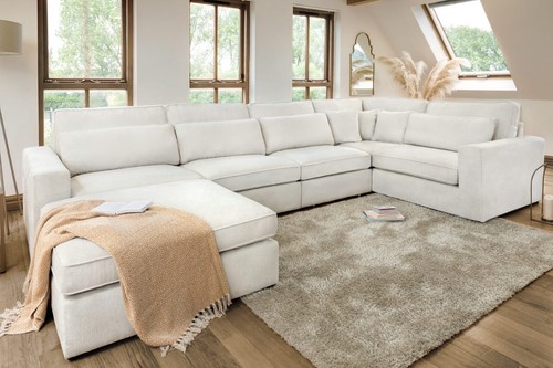 New ruby corner sofa full - sofa, |