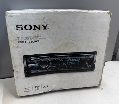 Sony cdx gt66upw car - sony, player