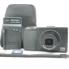 [MINT] Ricoh GR Digital IV 10.4MP Compact Camera Black w/ Case Charger Japan