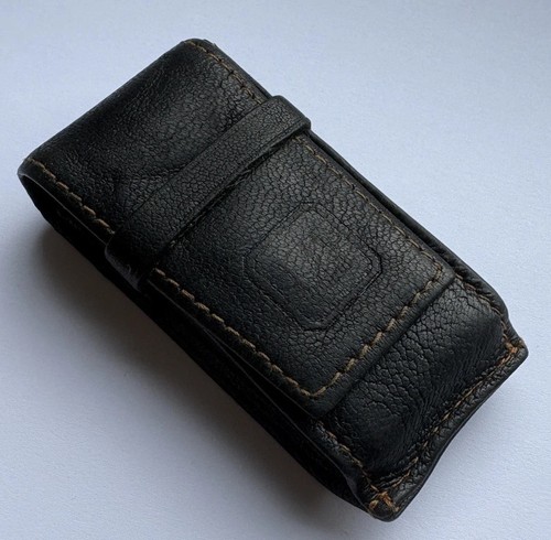 Vintage leather dunhill pouch - dunhill,