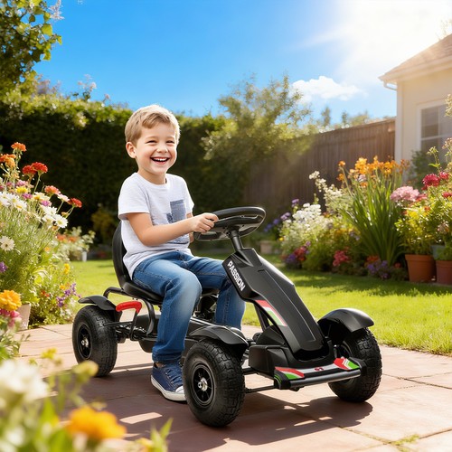 Children pedal kart - pedal, w/
