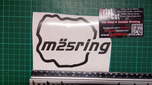M25 ring decal - decal, sticker