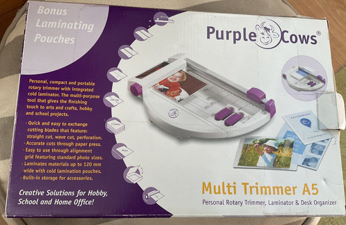 Purple cows multi trimmer - cows,