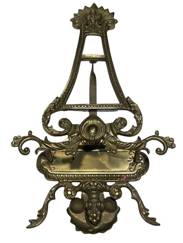 Vintage ornate brass tone - ornate,