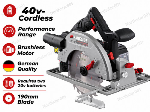 Parkside performance 40v - performance,