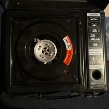 Volcano LMS-2500 Portable Gas Butane Camping Stove In Hard Plastic Case