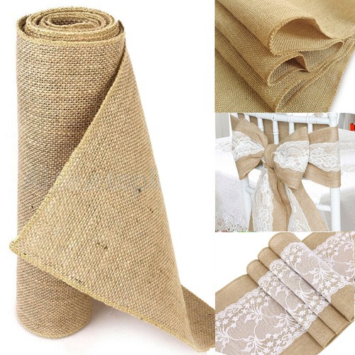 Time sparkle hessian table - to,