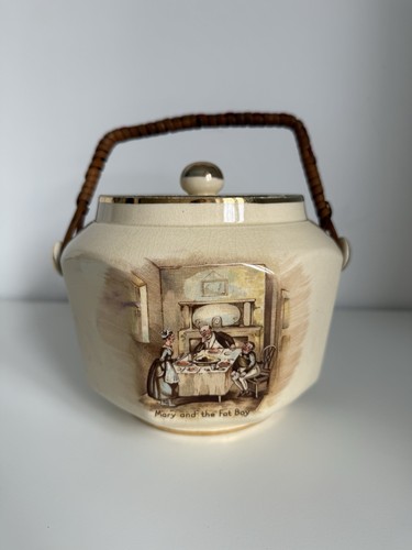 Arthur wood biscuit barrel - arthur,