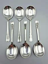 Set Of 6 Vintage Silver Plate