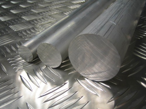 Aluminium round bar - bar, 55mm