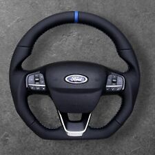 FORD TRANSIT CUSTOM MK9 R-SPEC FLAT BOTTOM CUSTOM MADE SPORT STEERING WHEEL