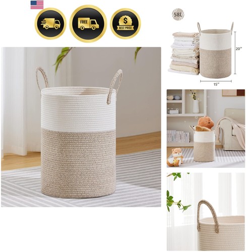 Large laundry hamper - hamper,, tall
