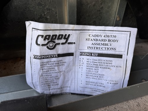 Caddy trailer 535 150 - trailer, (