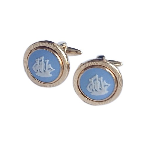 Wedgwood cufflinks jasperware - wedgwood,