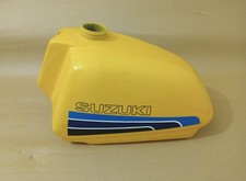 Suzuki PE175,250,400 Aluminum Yellow Painted Fuel Gas Tank 1978-1984 | Fit For