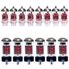 Replacement Valve Kit for Ampeg SVT-2 Pro (4 x ECC83 1 x Balanced ECC83 3 x B...