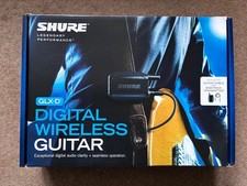 shure glxd4 wireless guitar