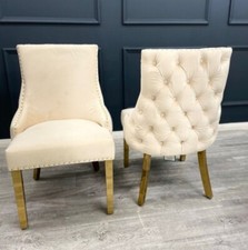 2 x Bianca Cream Velvet